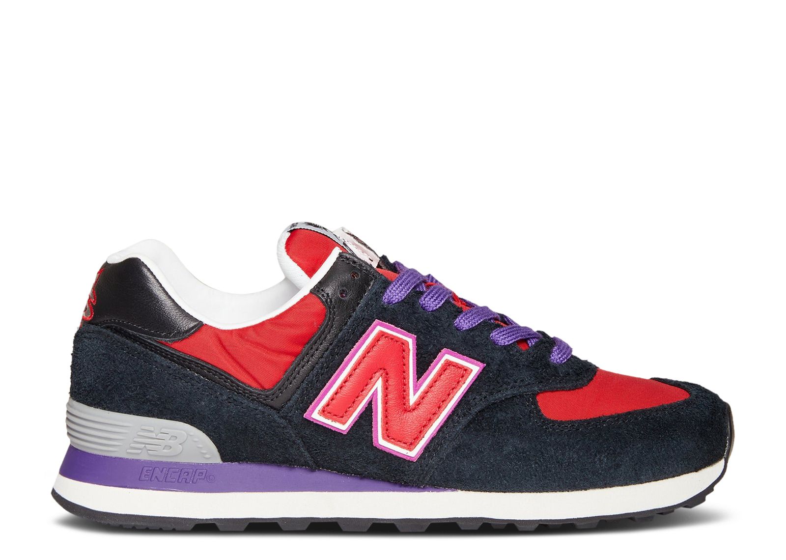 New Balance Stray Rats x 574 'Black Red'