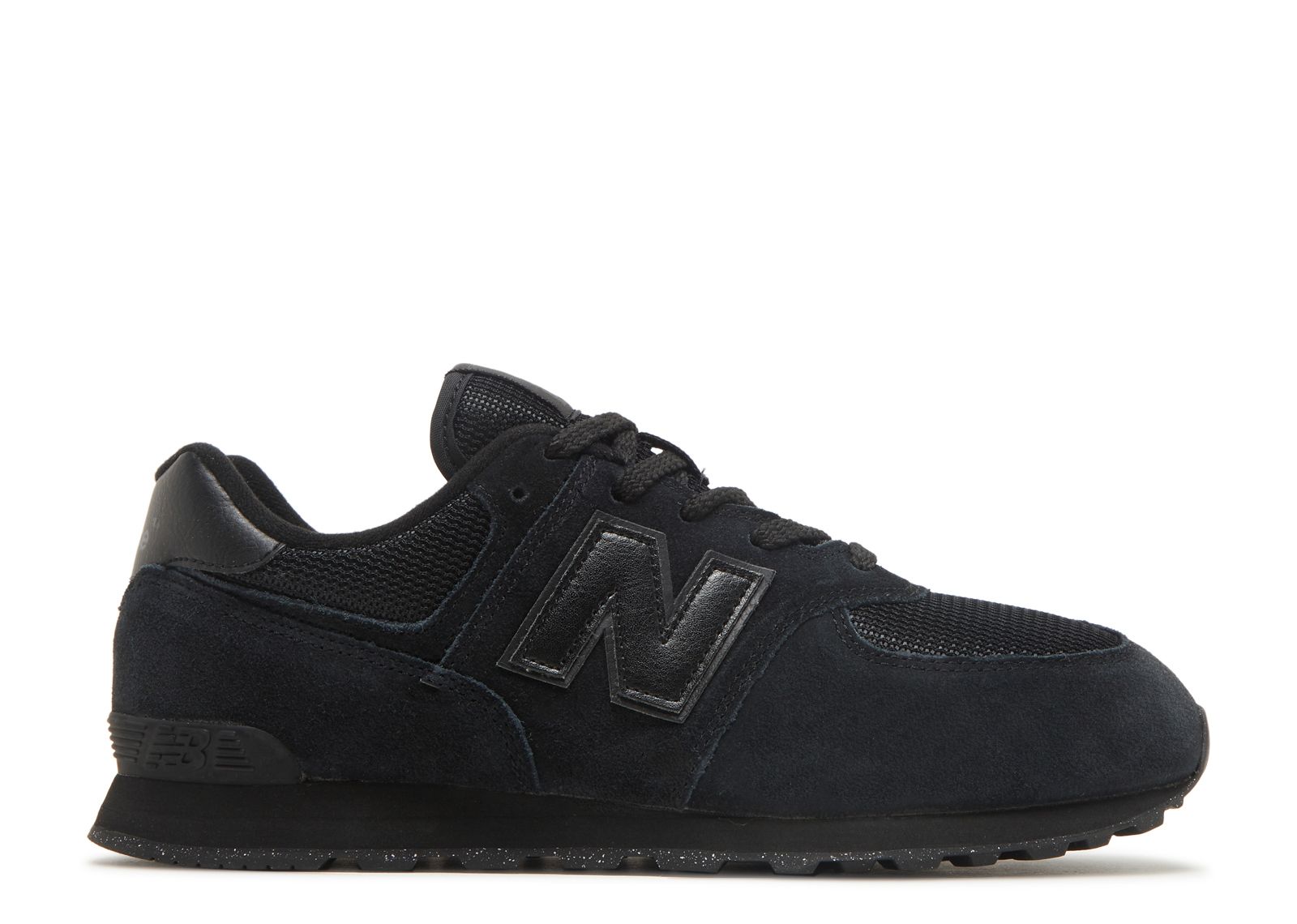 New Balance 574 Big Kid 'Core Pack - Black'