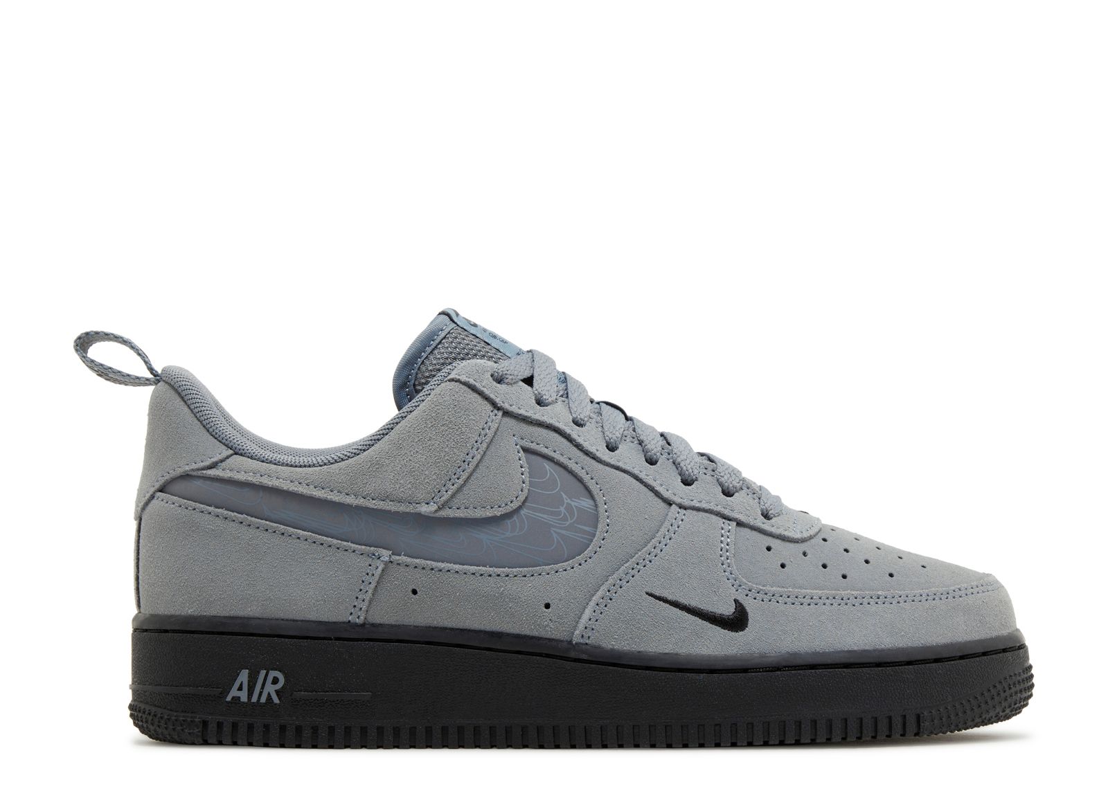 Air Force 1 '07 LV8 'Reflective Swoosh - Cool Grey'