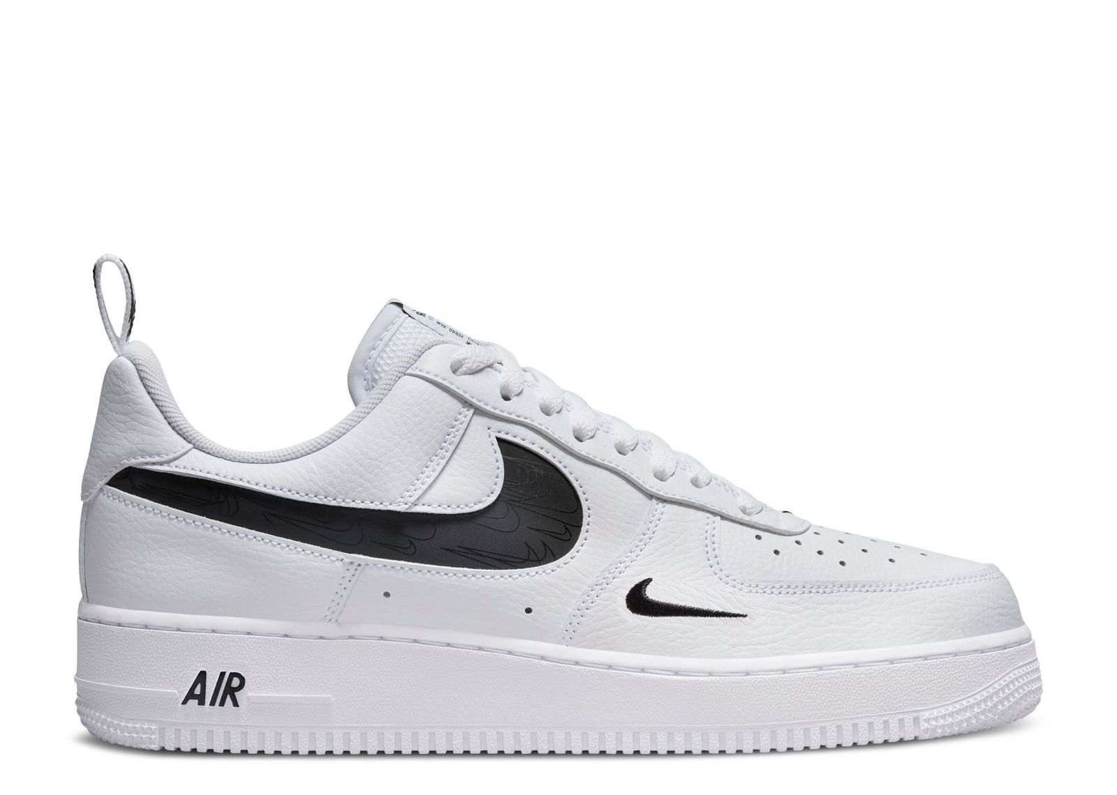 Air Force 1 '07 LV8 'Reflective Swoosh - White Black'