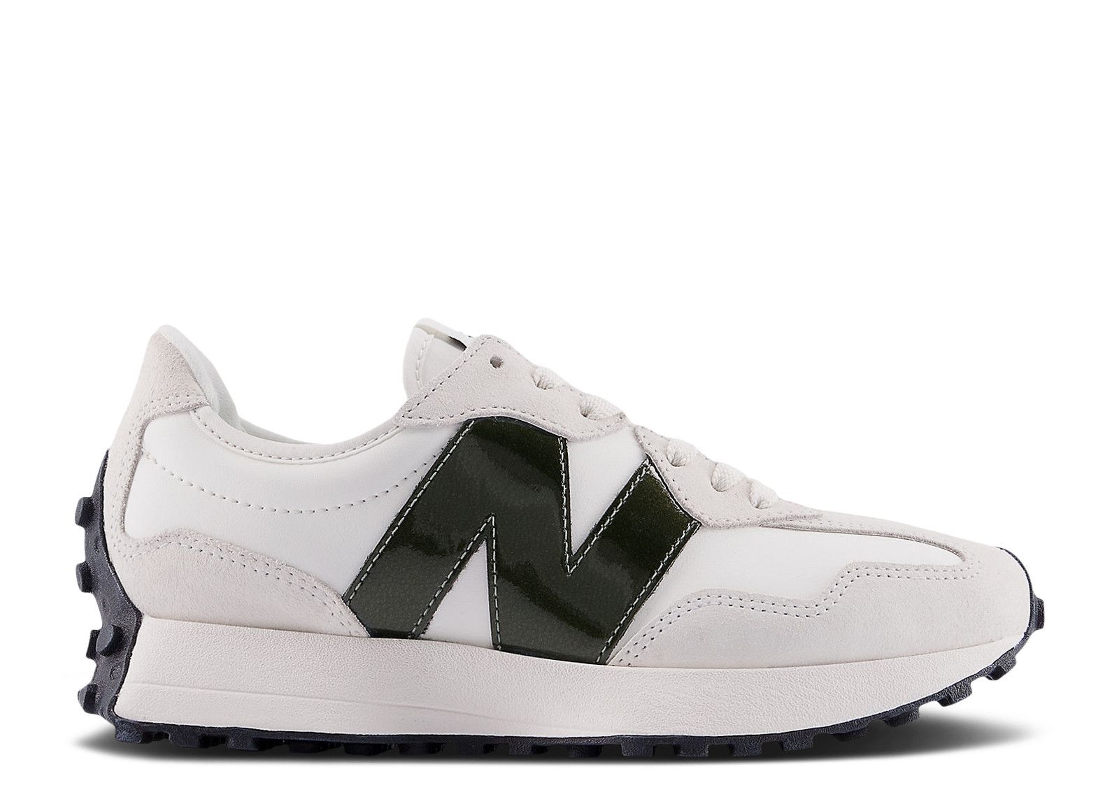 New Balance Wmns 327 'White Dark Green'