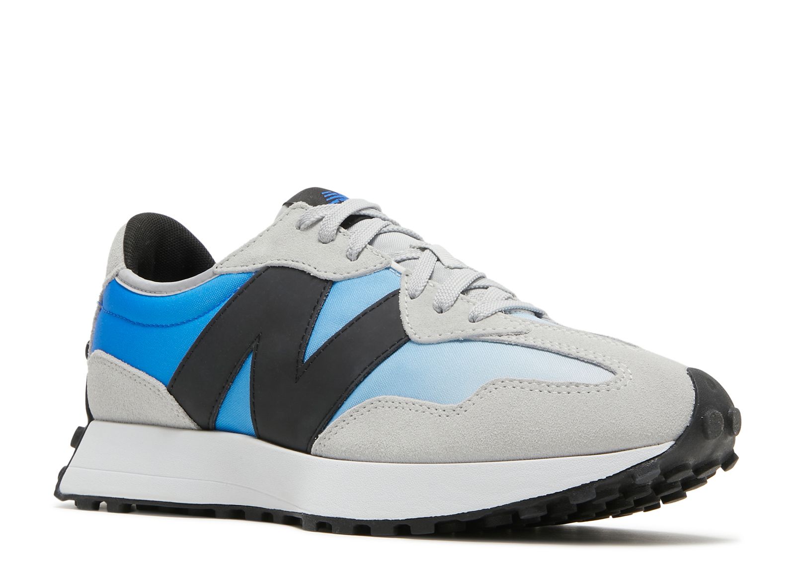 New Balance 327 'Light Aluminum Cobalt Blue'
