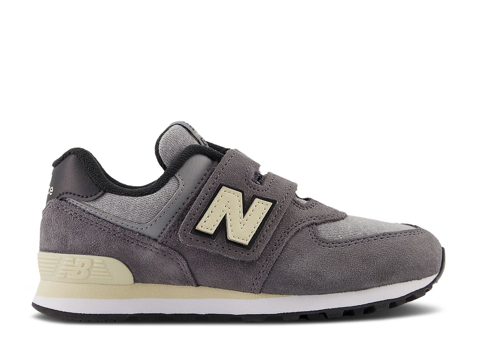 New Balance 574 Hook & Loop Little Kid Wide 'Grey Day 2024 - Magnet'