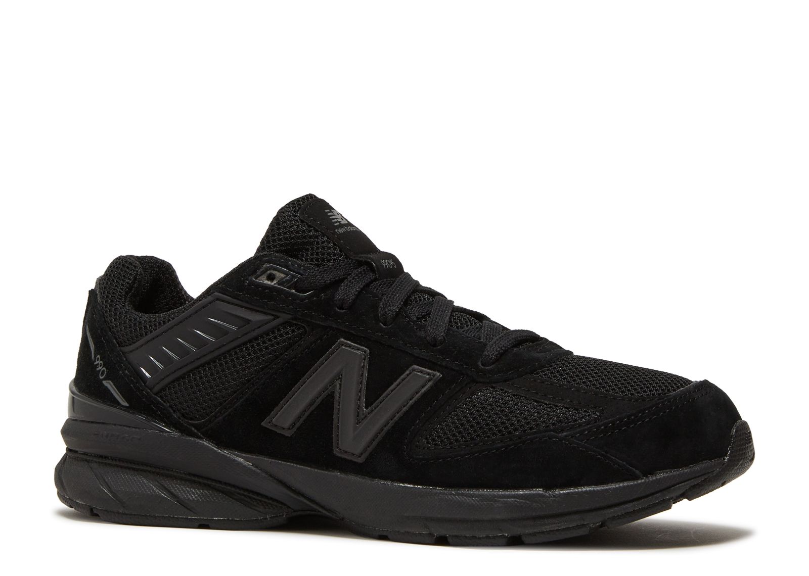 New Balance 990v5 Big Kid 'Triple Black'