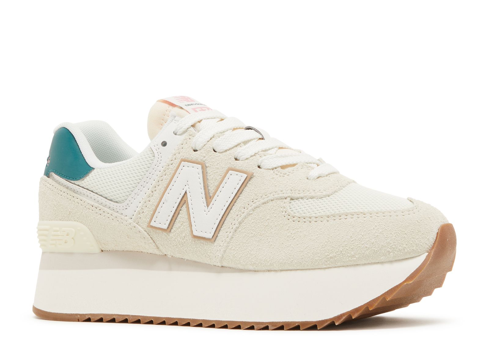 New Balance Wmns 574+ 'Turtledove Vintage Teal'