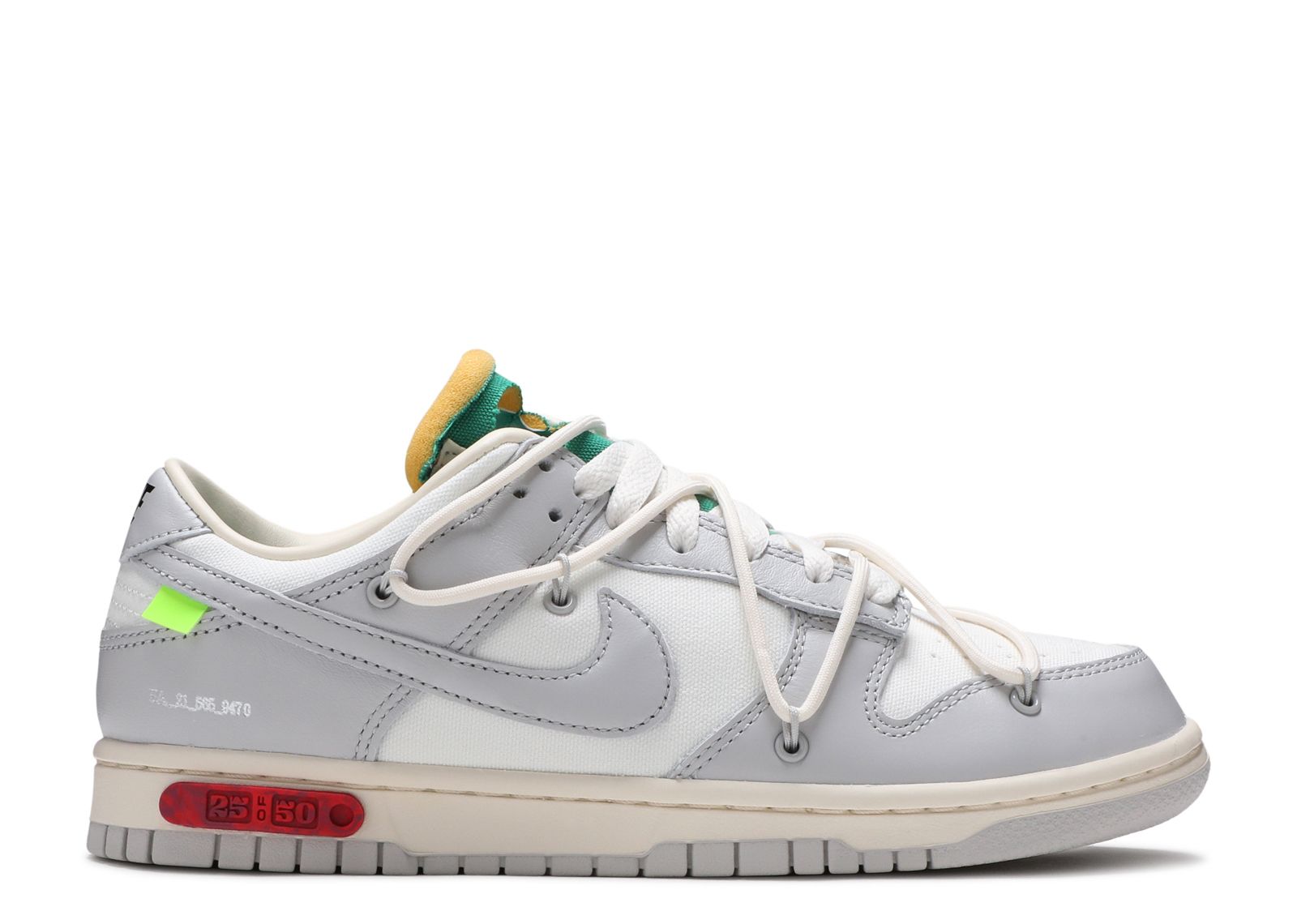 Off-White x Dunk Low 'Lot 25 of 50'