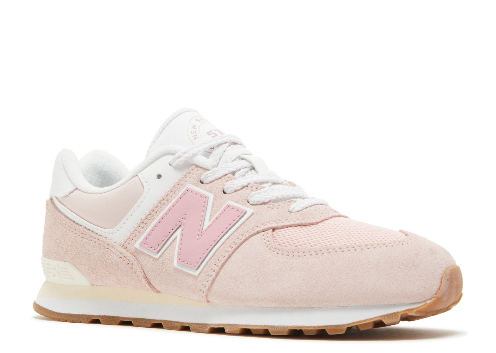 New Balance 574 Big Kid 'NB Athletics - Crystal Pink'