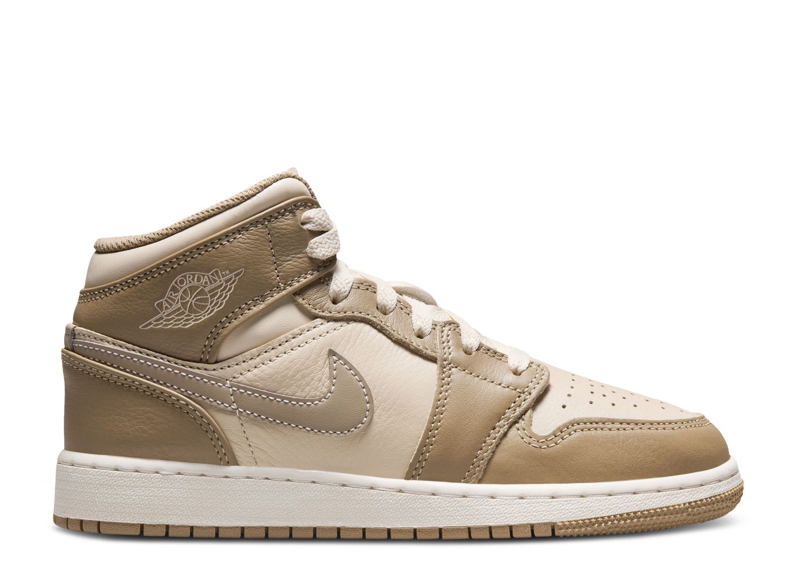 Jordan Retro 1 Mid GS 'Legend Light Brown'