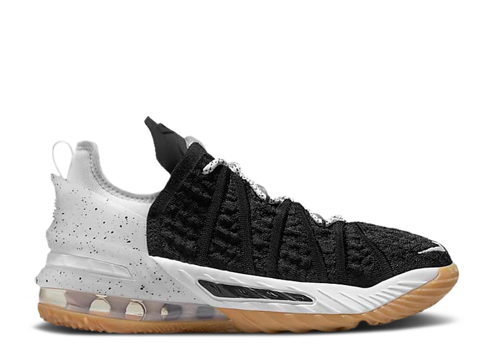 LeBron 18 GS 'Black White Gum'