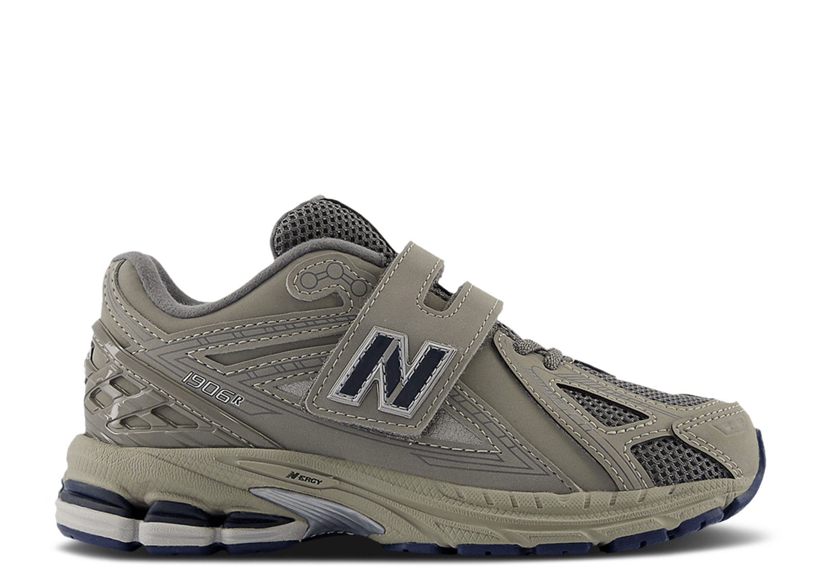 New Balance 1906R Hook & Loop Little Kid Wide 'Castlerock Natural Indigo'