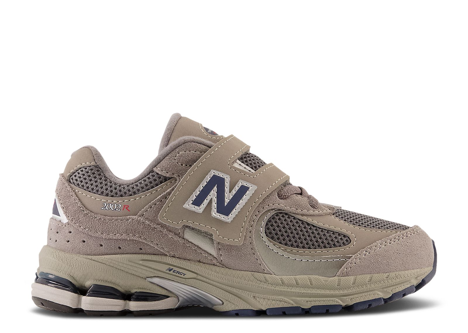 New Balance 2002R Hook & Loop Little Kid Wide 'Grey Natural Indigo'