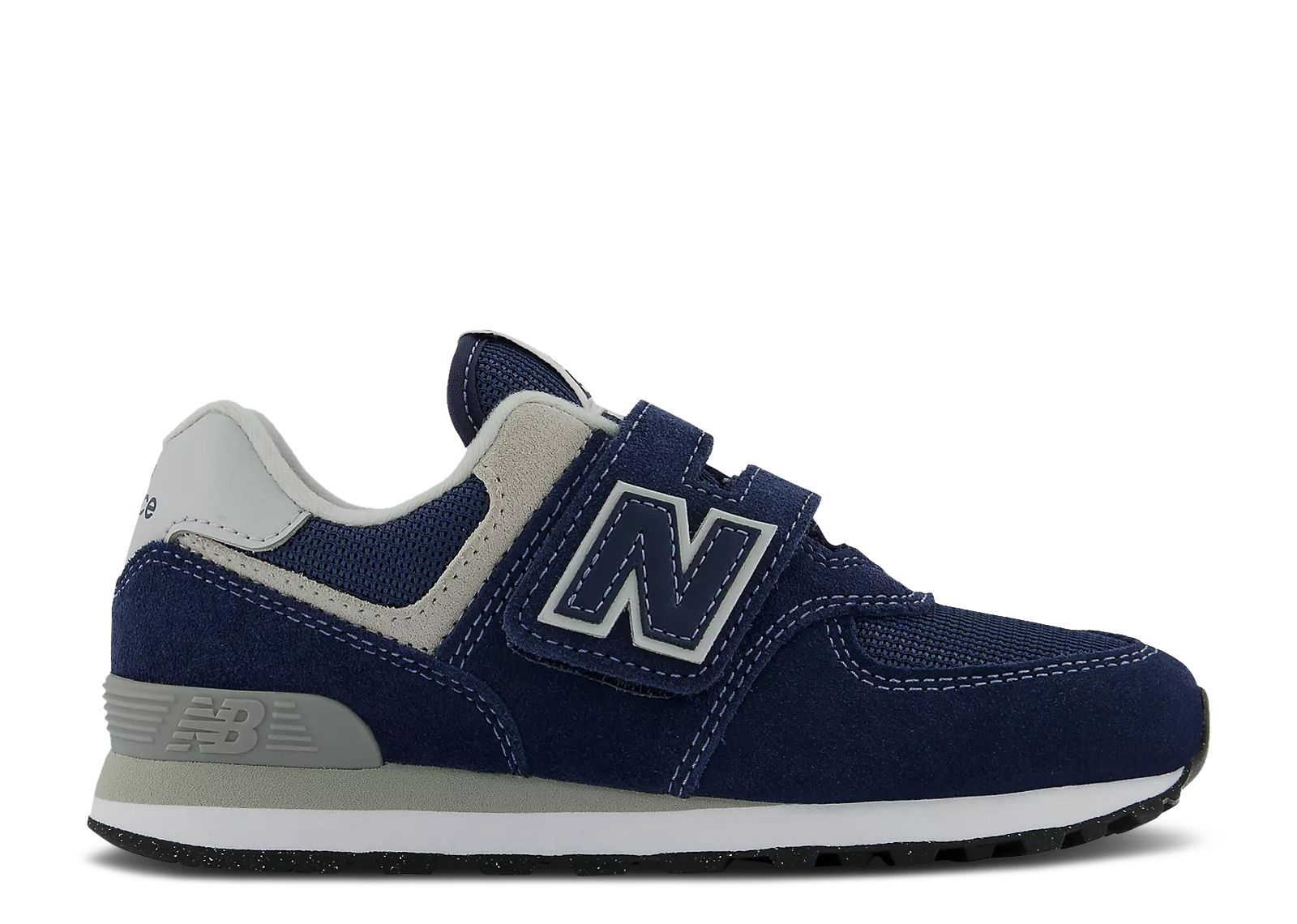 New Balance 574 Hook and Loop Little Kid 'Core Pack - Navy'