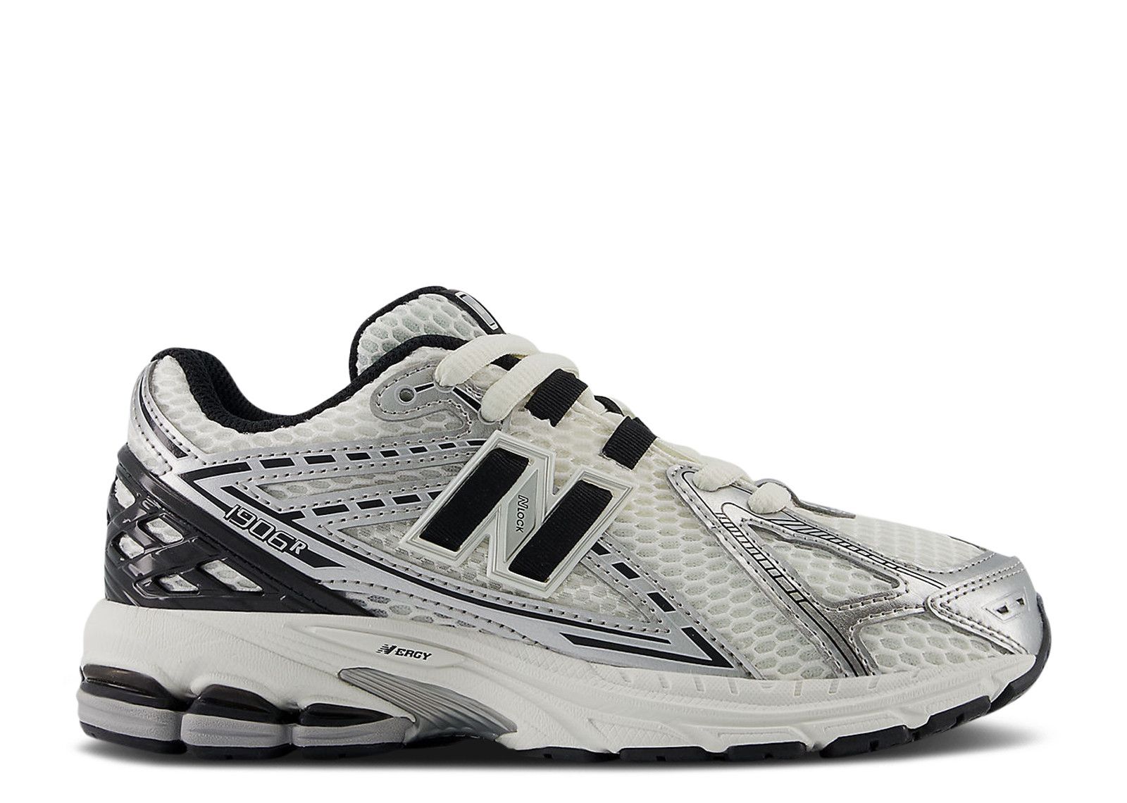 New Balance 1906R Big Kid Wide 'Silver Metallic Black'