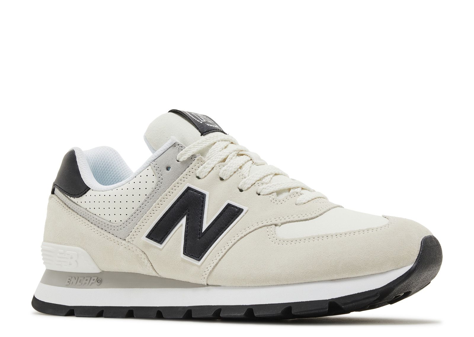 New Balance 574 Rugged 'White Black'