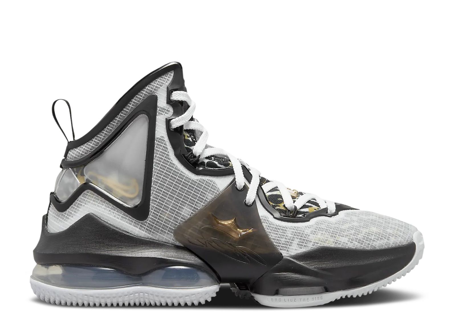 LeBron 19 SE GS 'White Metallic Gold'