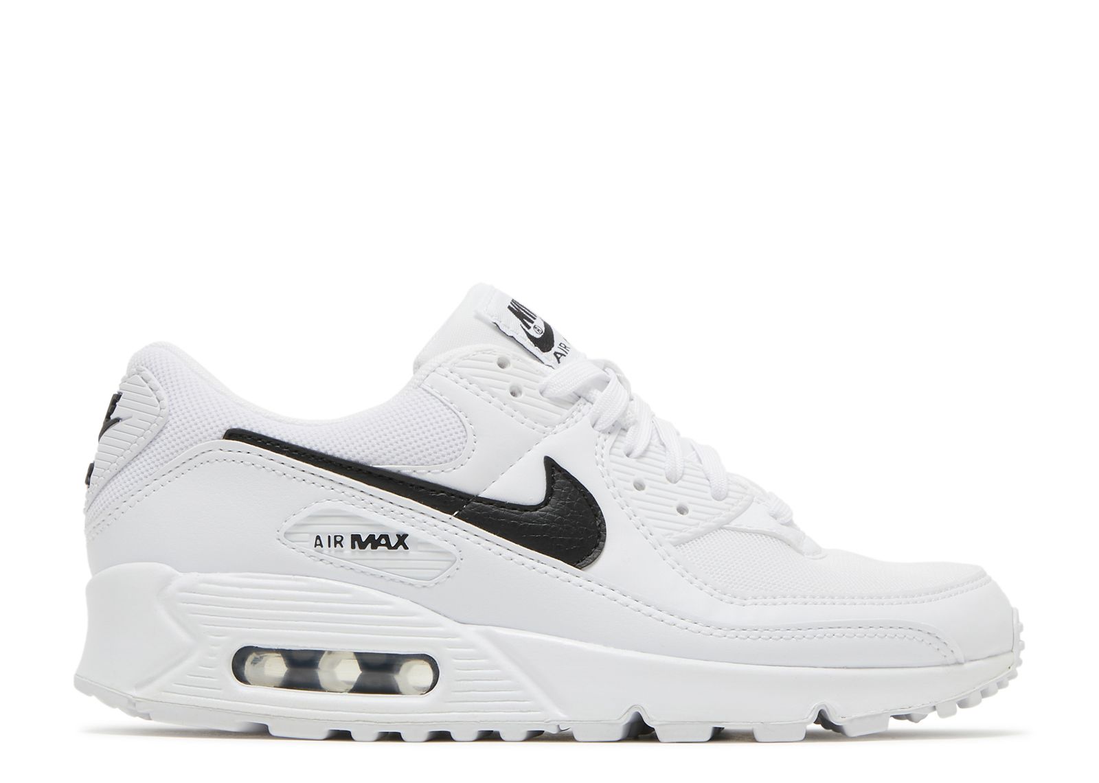 Wmns Air Max 90 'White Black'