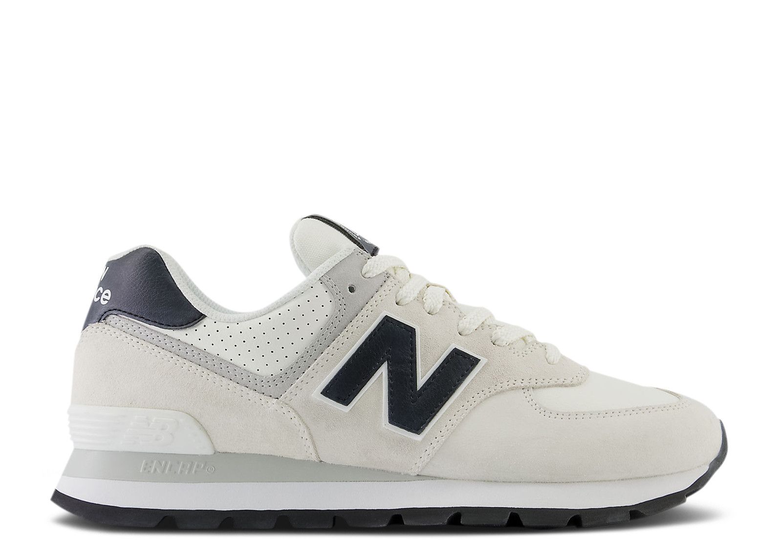 New Balance 574 Rugged 'White Black'