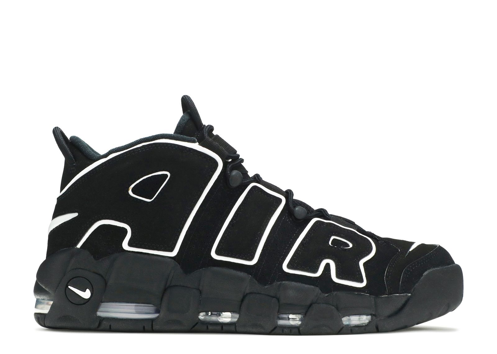 Air More Uptempo 'Black White' 2020