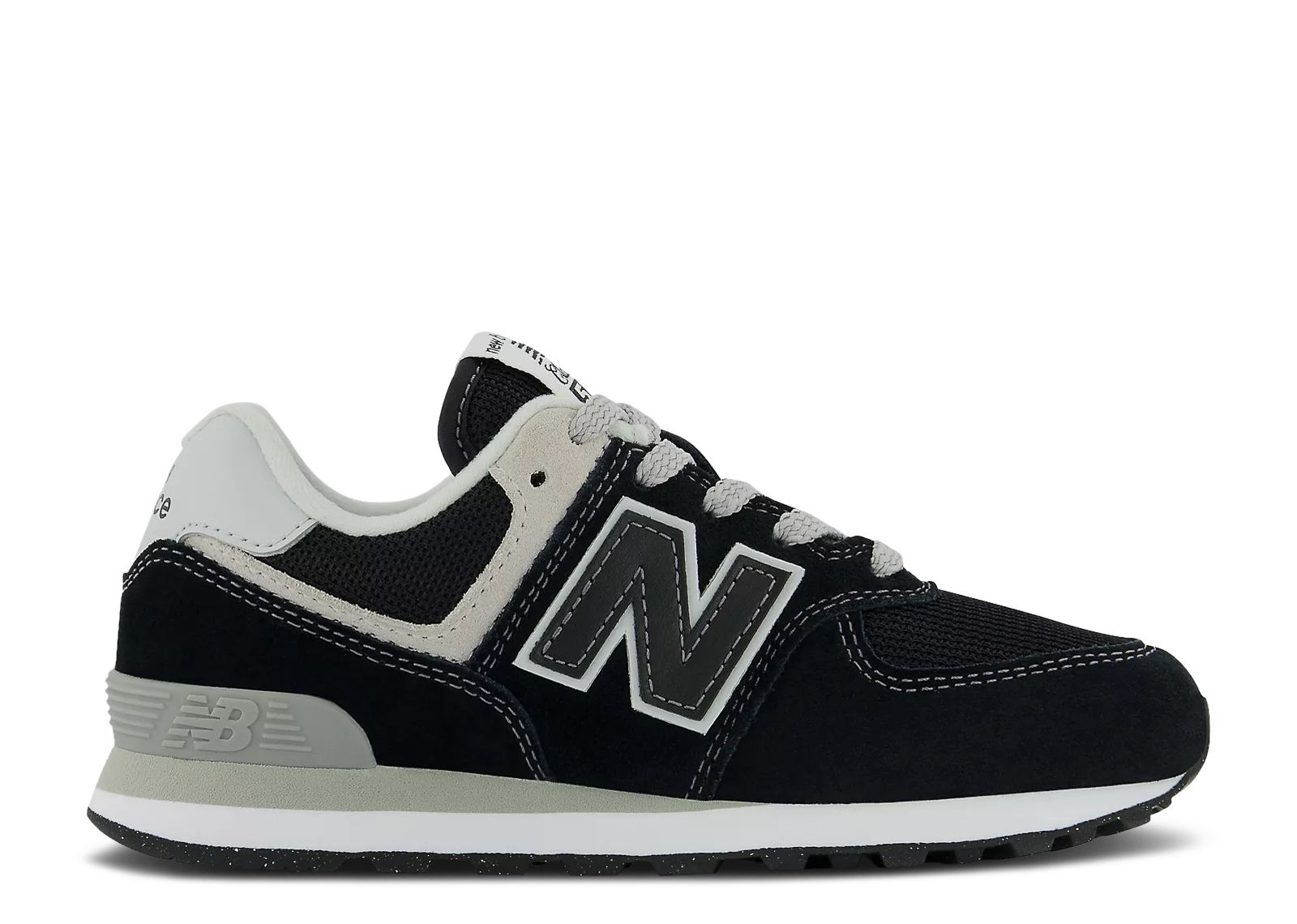 New Balance 574 Little Kid 'Core Pack - Black White'