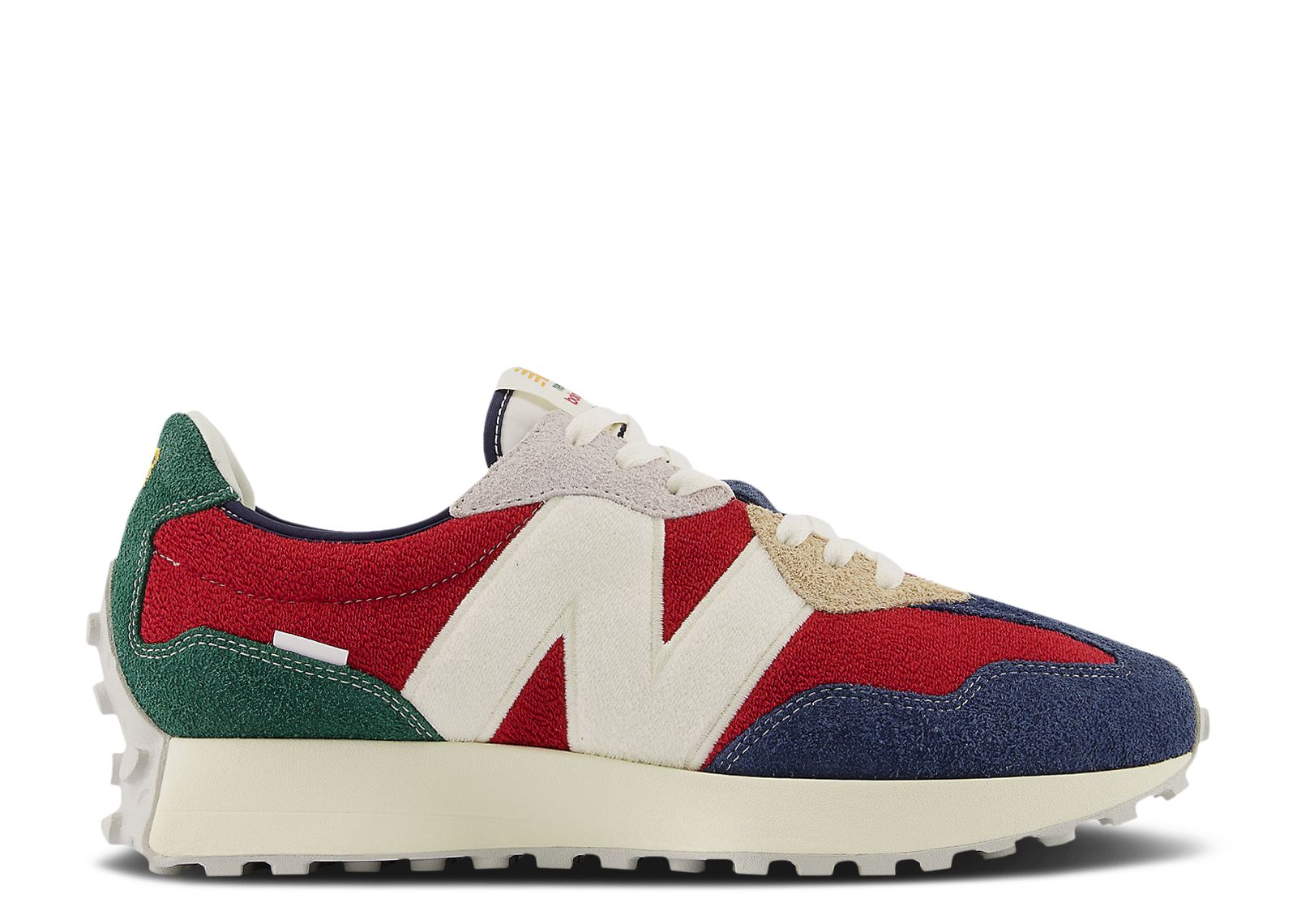 New Balance 327 'Crimson Natural Indigo'