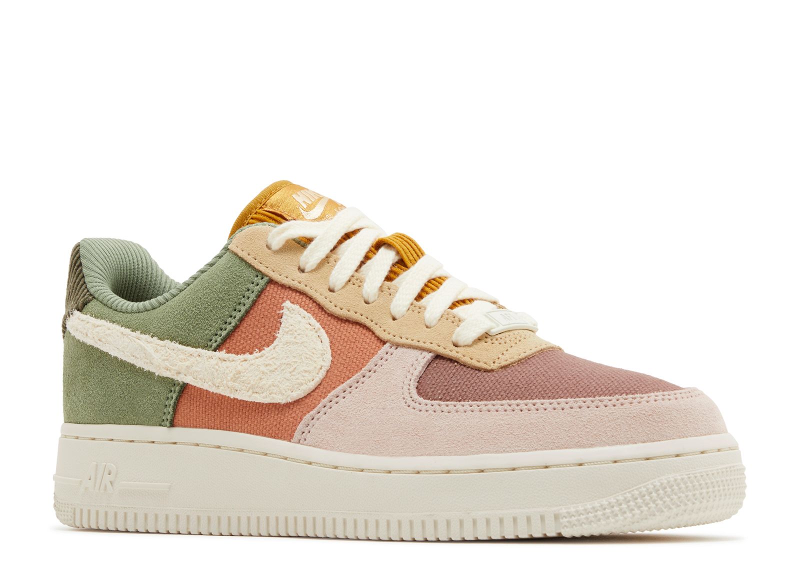 Wmns Air Force 1 '07 LX 'Oil Green Terra Blush'