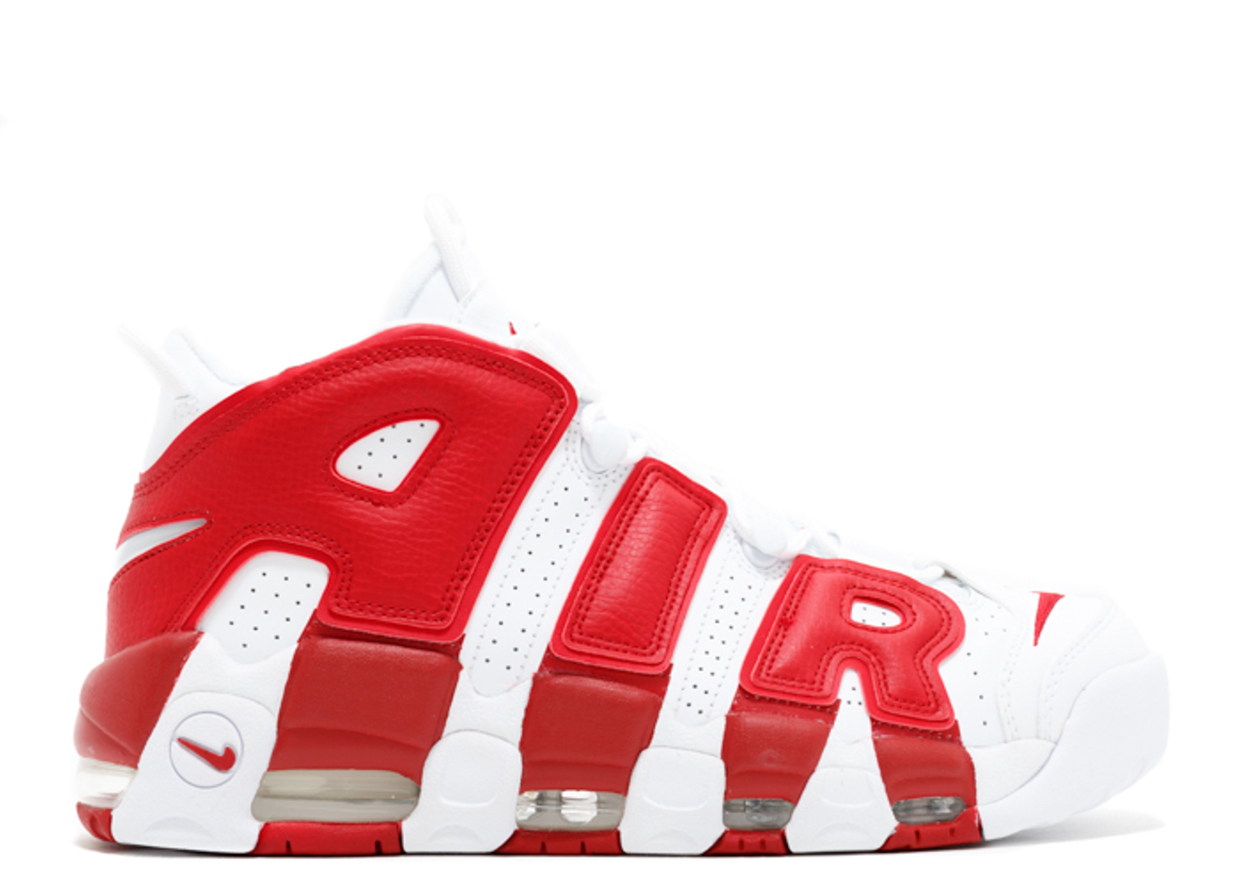 Air More Uptempo 'White Red'