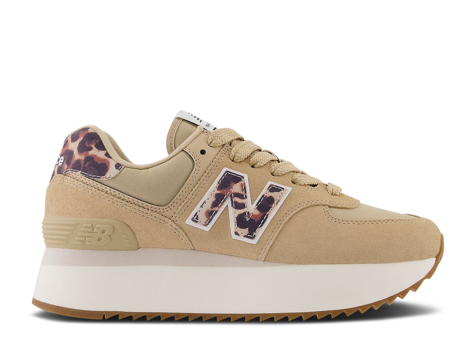 New Balance Wmns 574+ 'Incense Animal Print'