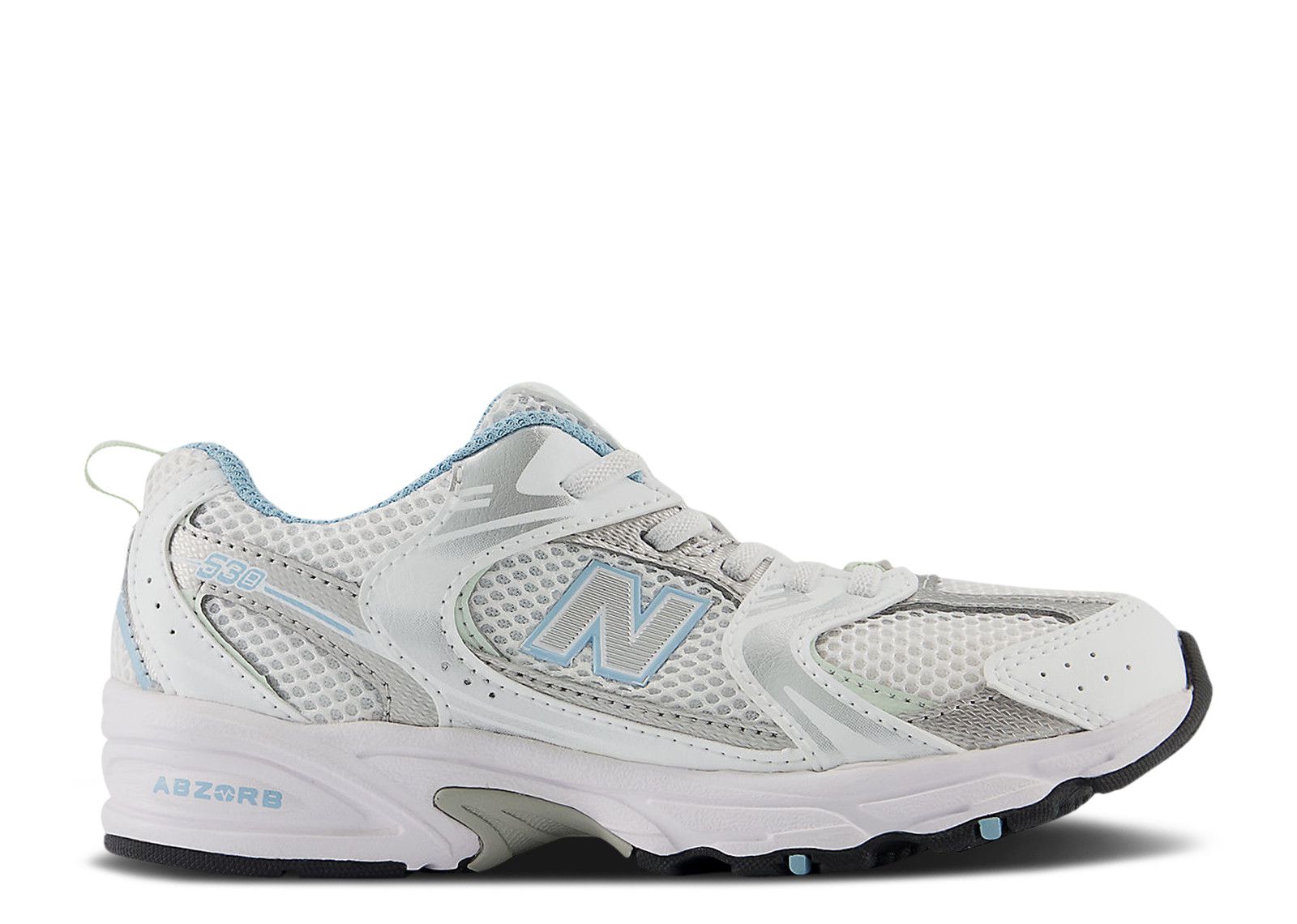 New Balance 530 Bungee Little Kid 'White Chrome Blue'