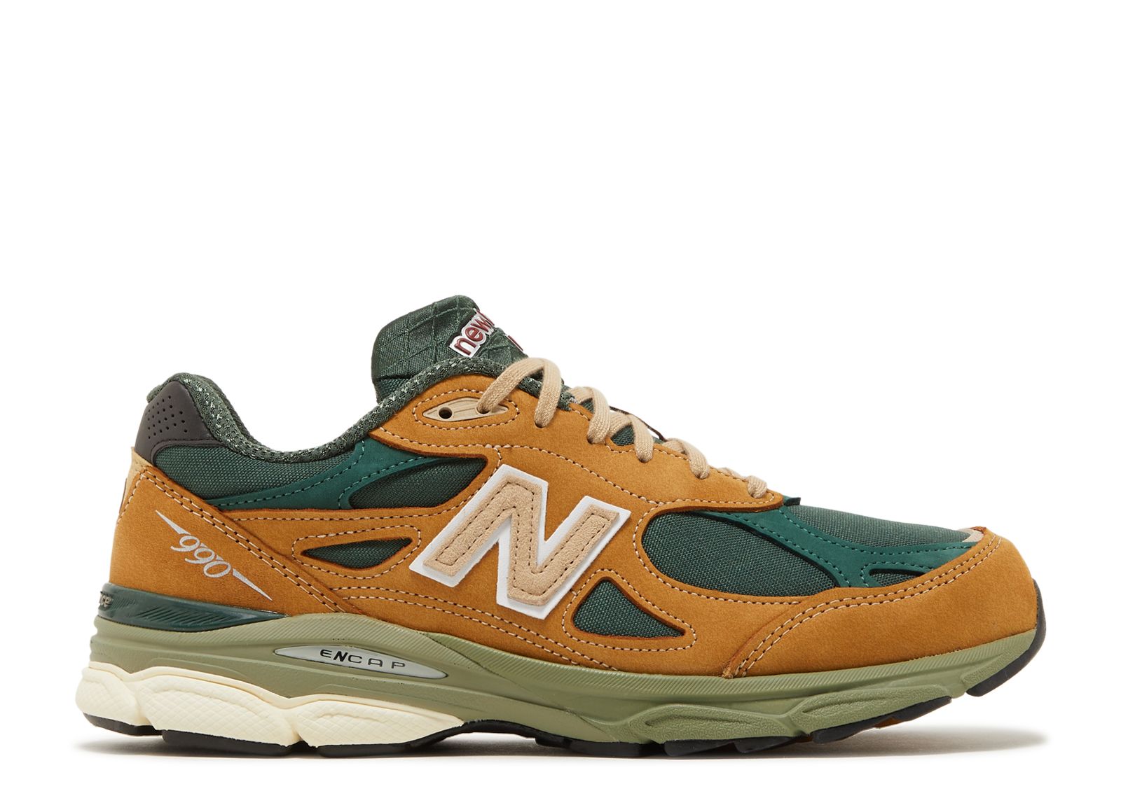 New Balance Teddy Santis x 990v3 Made in USA 'Tan Green'