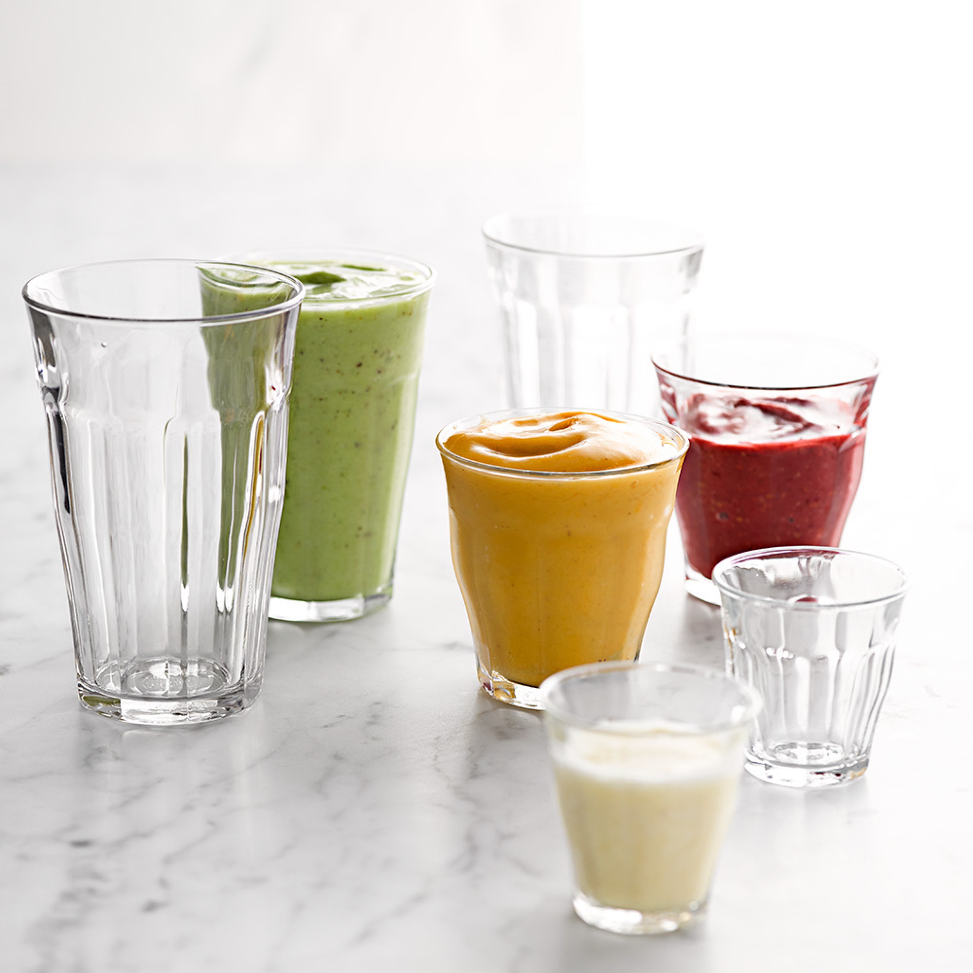 Duralex Picardie Glass Tumblers, 8 oz., Set of 6