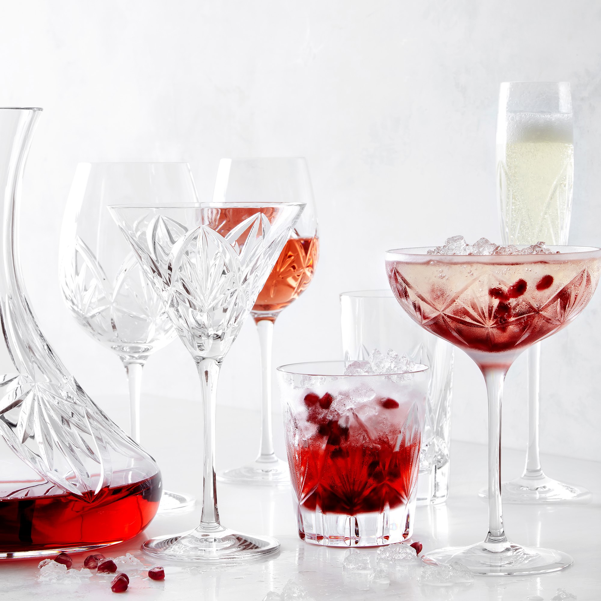 Fiore Coupe Glasses