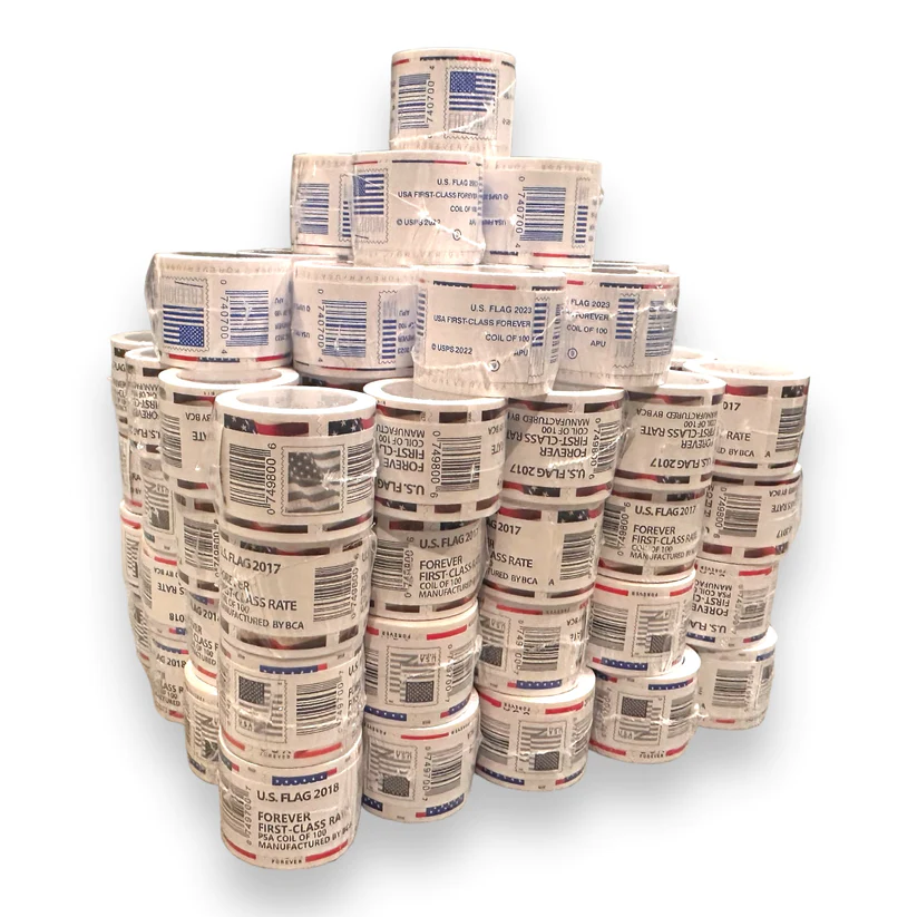 【Big Discount!】U.S Flag Stamp Collection