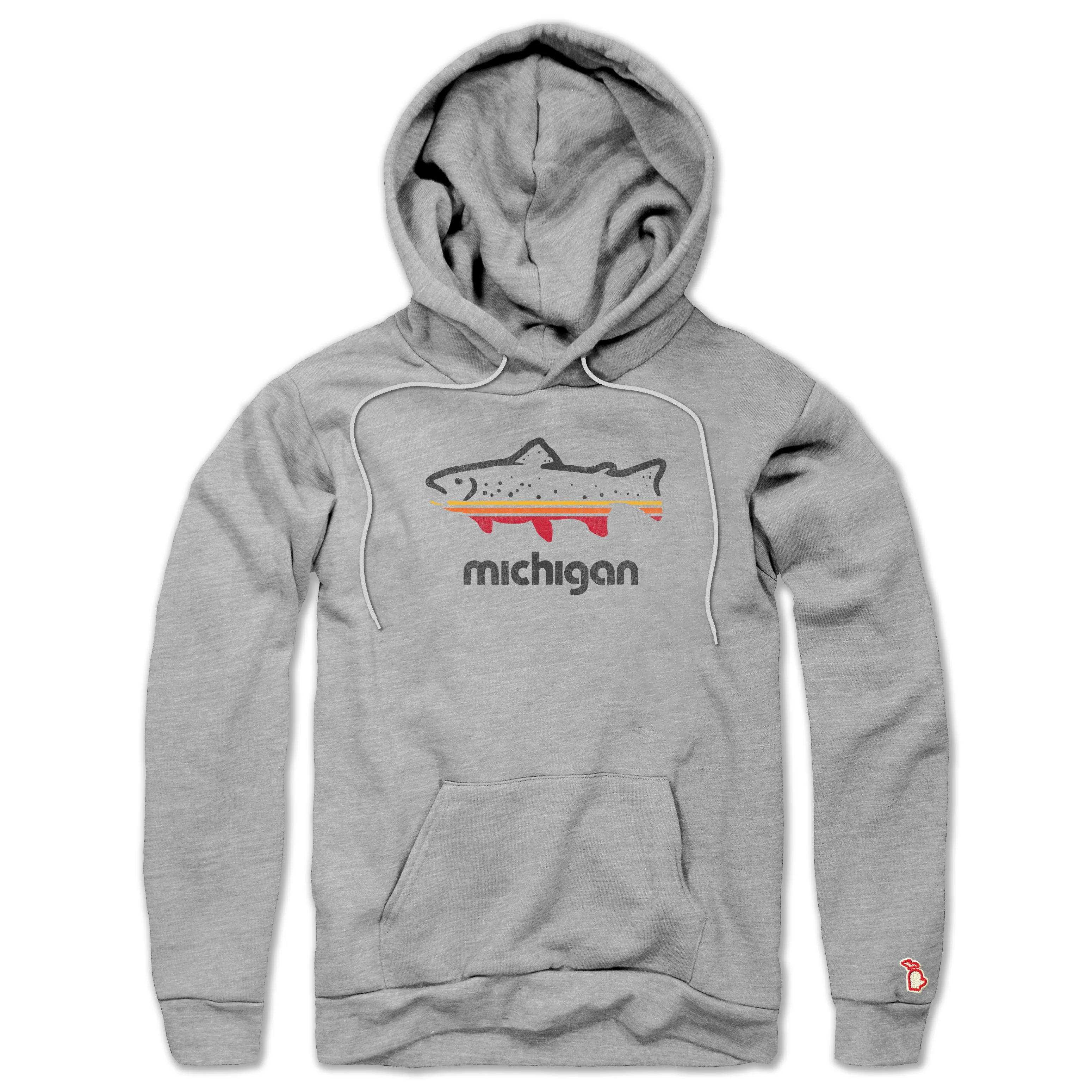 FISH MICHIGAN ALL SEASON HOODIE (UNISEX)