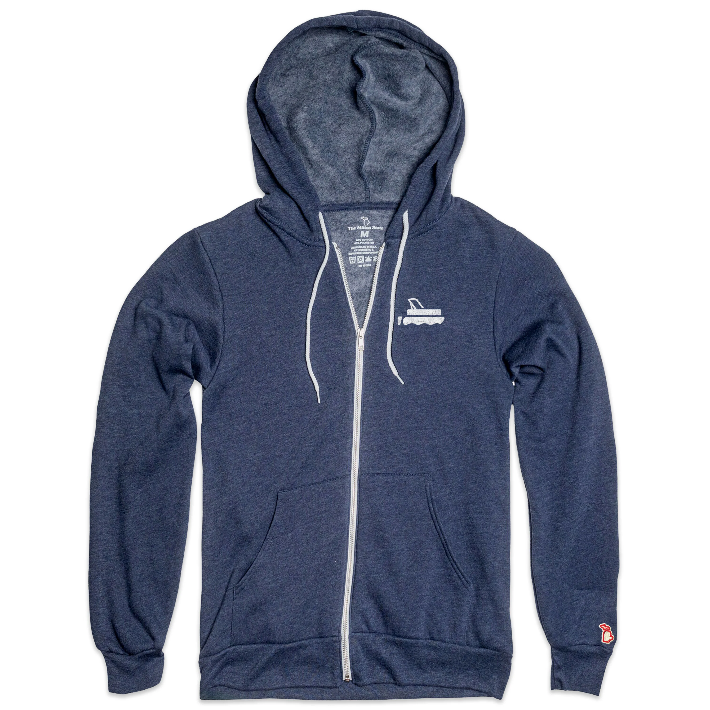 PONTOON CLASSIC ALL SEASON ZIP-UP HOODIE (UNISEX)