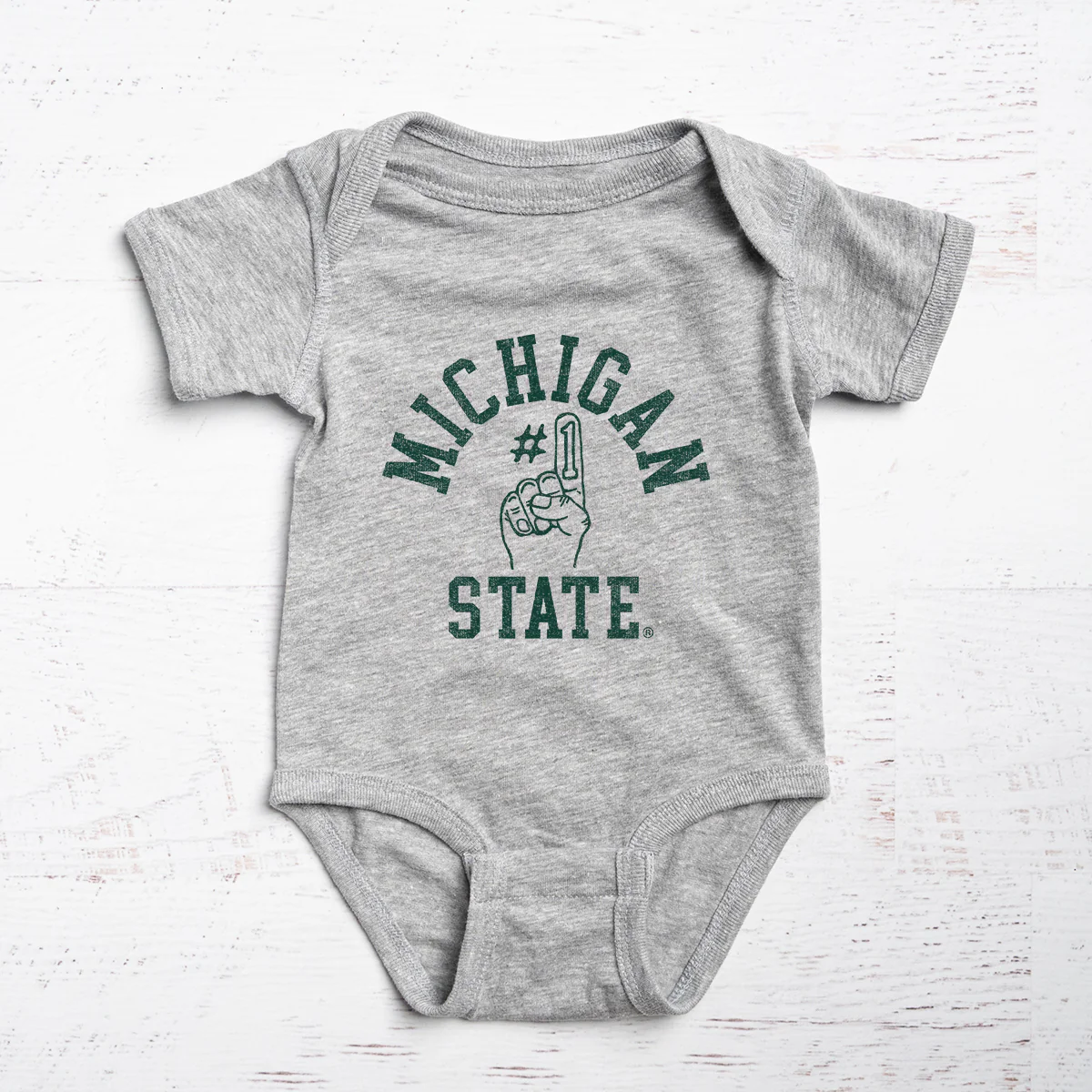MSU - FOAM FINGER (ONESIE)