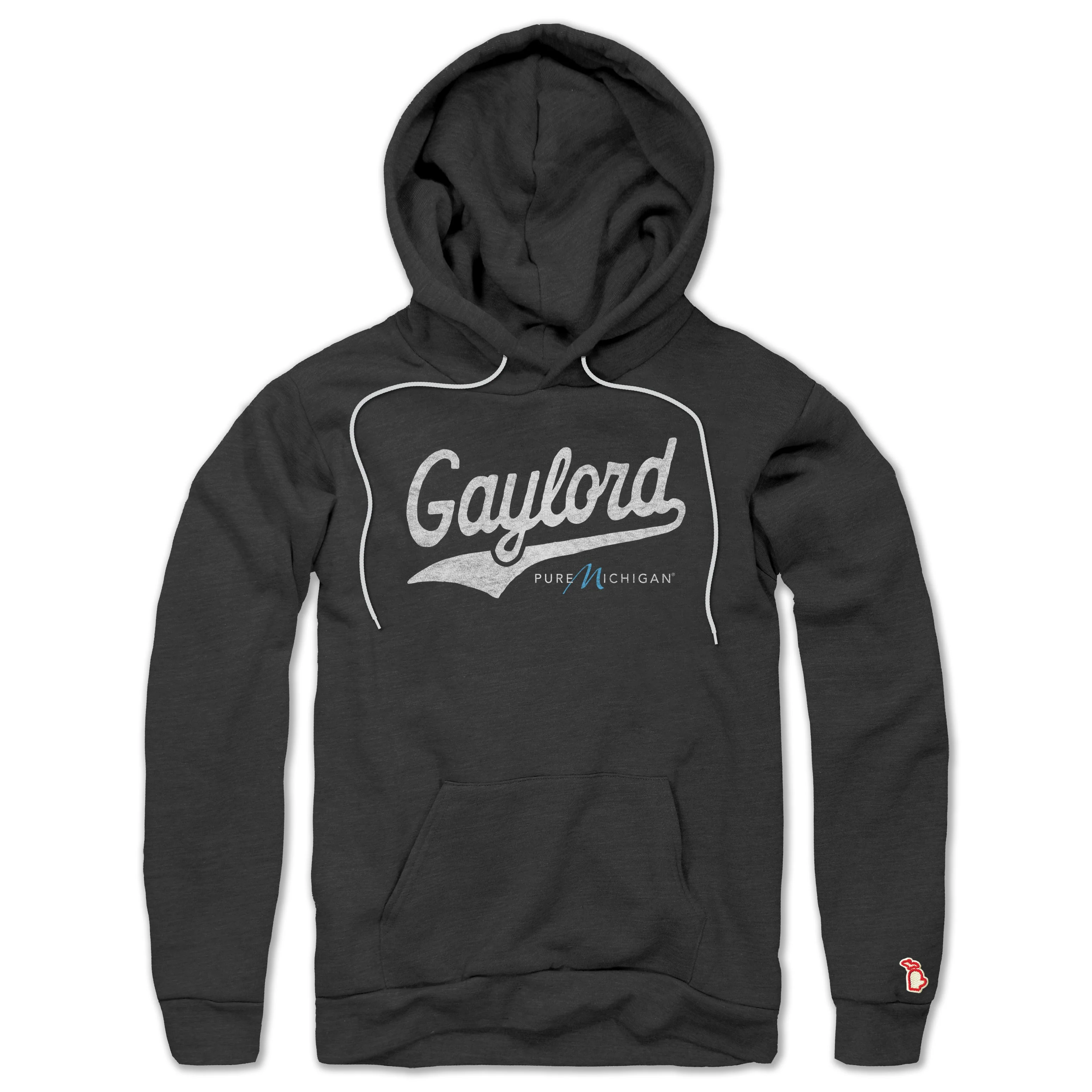 PURE MICHIGAN - GAYLORD SCRIPT ALL SEASON HOODIE (UNISEX)