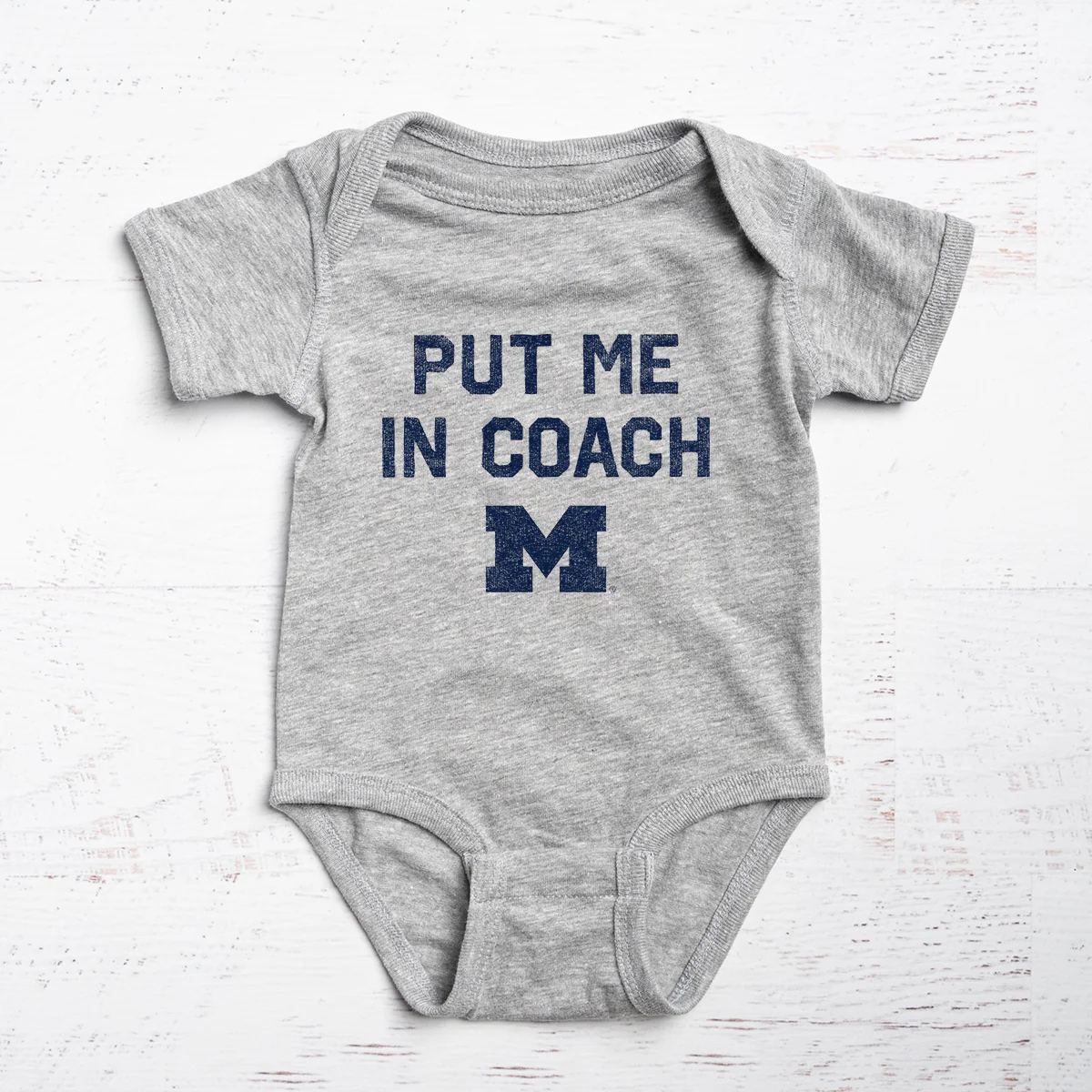 UofM - PUT ME IN COACH (ONESIE)