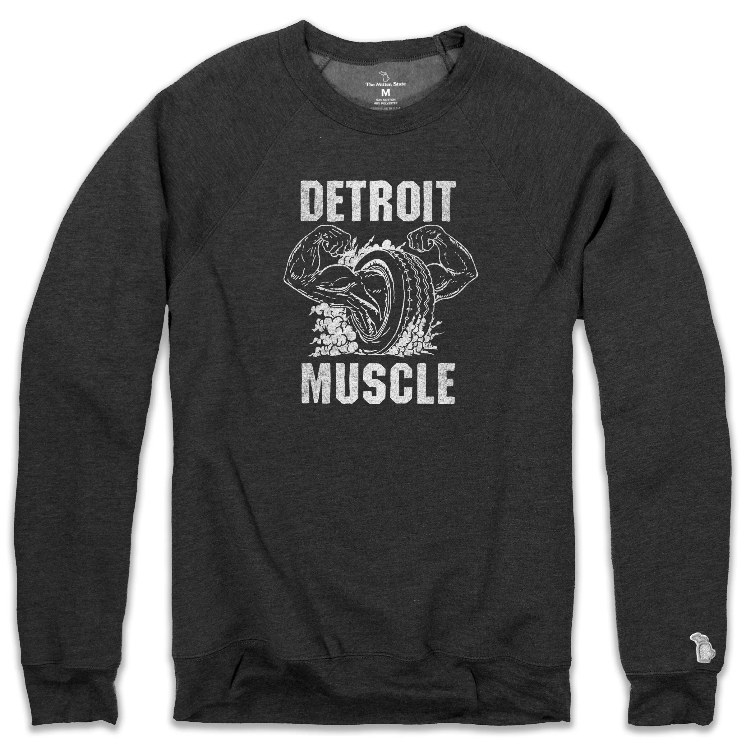DETROIT MUSCLE FLEECE SWEATSHIRT (UNISEX)