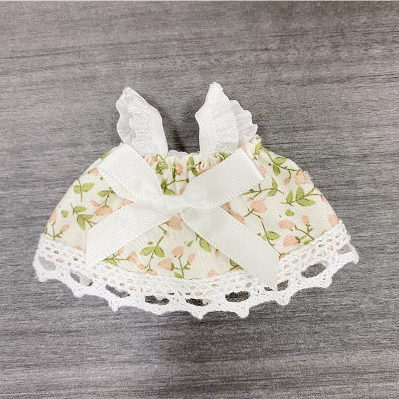 Mini Lace Dress & Plaid Dress for Dolls