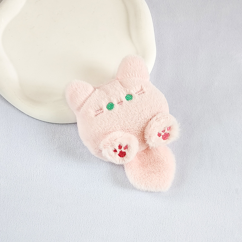 Cute Plush Kitten Doll Charm: Backpack Toy, Squeaky Pendant, Bag Keychain & Decoration