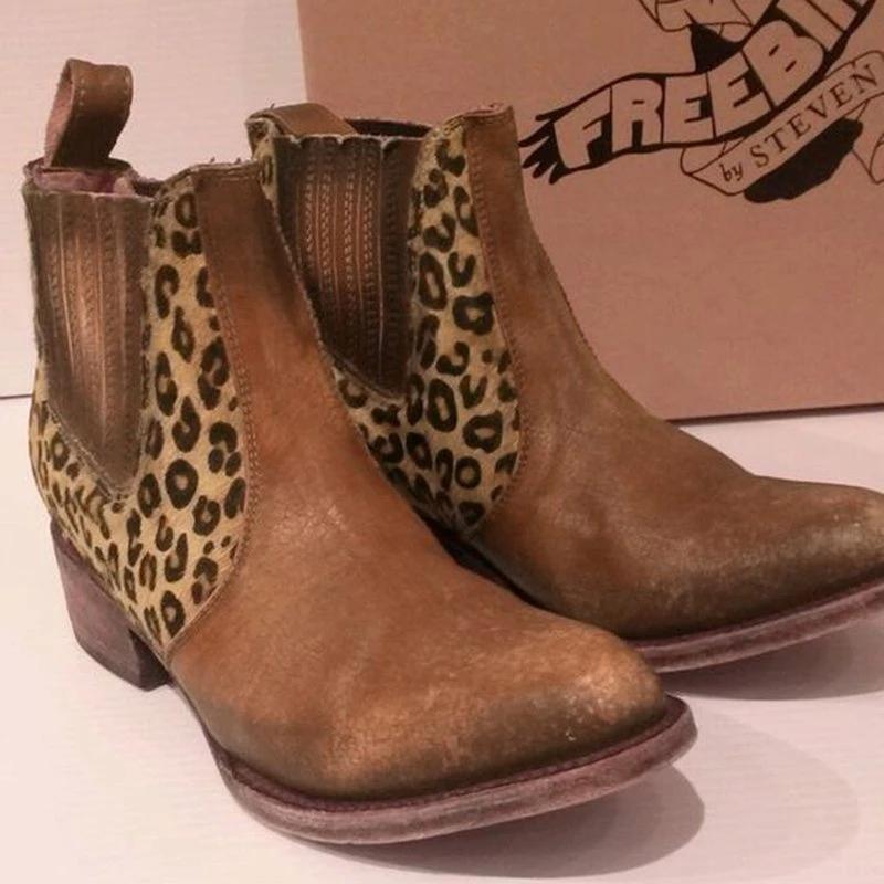 Fashion Mid-Calf Block Heel Boots