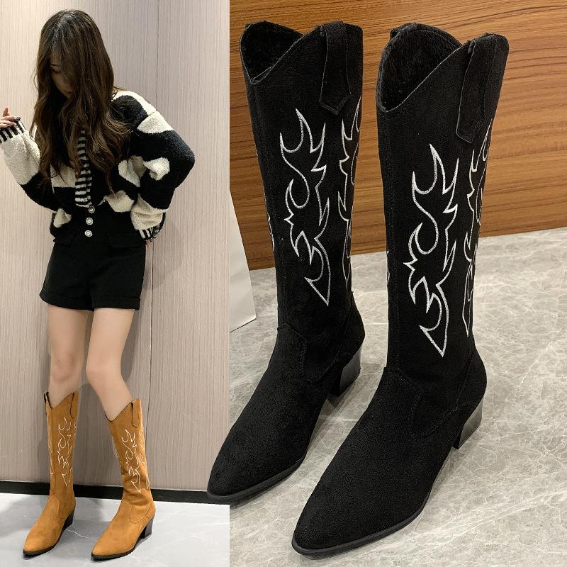 Large Size New Casual Suede Snow Boots
