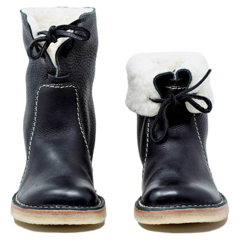 Women Casual Vintage Boots Winter Snow Boots