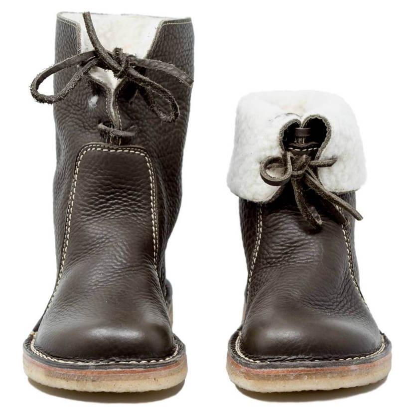 Women Casual Vintage Boots Winter Snow Boots