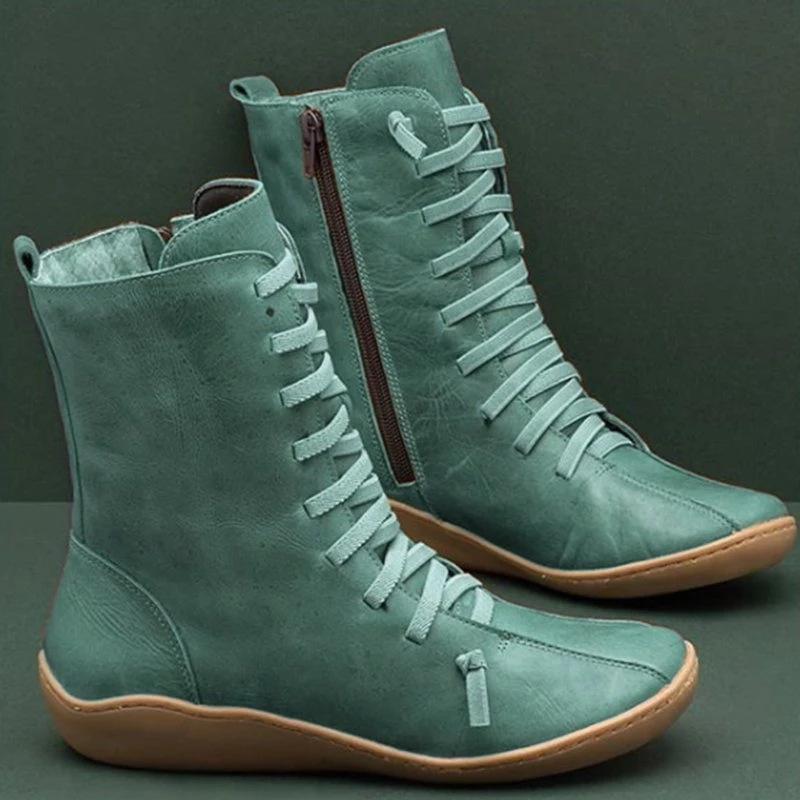 Women's Vintage Style Soft Sole Boots
