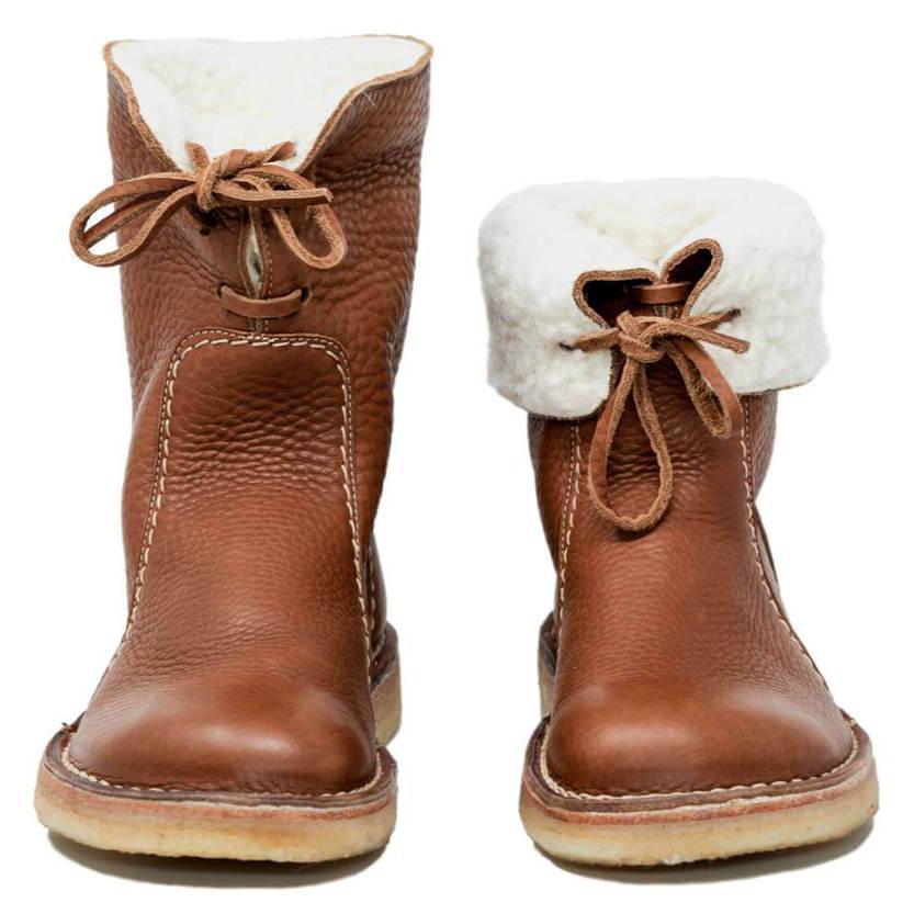 Women Casual Vintage Boots Winter Snow Boots