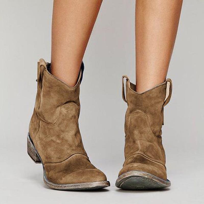 Vintage Flat Boots Vintage Ankle Boots