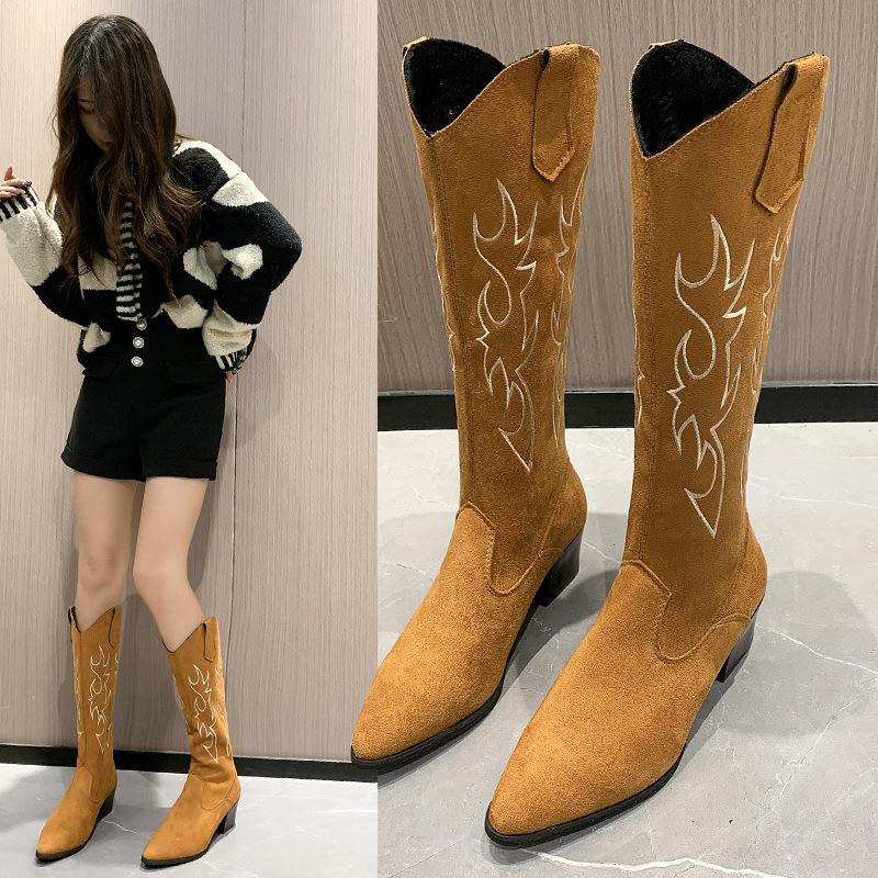 Large Size New Casual Suede Snow Boots