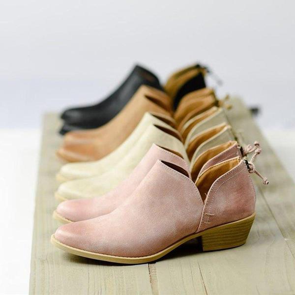 Casual Daily Chunky Heel Shoes