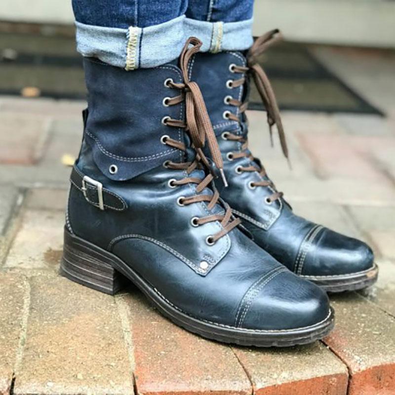 Women's Lace-Up Daily Ankle Boots